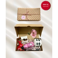 Cihania Store Kadınlar Günü - Sevgililer Günü-Doğum Günü Hediye Kutusu - Pembe