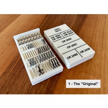 Morphena3D Cr Pil Düzenleyici Saklama Kutusu – CR2032 / CR2025 / CR2016 Uyumlu Pil Organizer