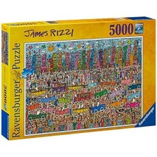 Aesco 5000 Parça Puzzle Rizzi Şehir