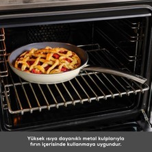 Aesco x Refika Birgül Crystal Creamy Metal 6 Parça Sahan Set Krem