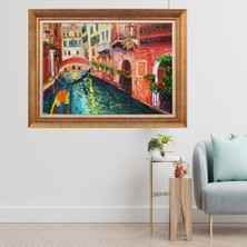 Giyense Altın Varaklı Çerçeveli Paspartulu  Tablo CRD258