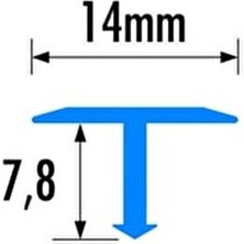  düz geçiş profili boy:2.7mt