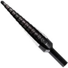 Aesco 15103 UNIBIT3T Kademeli Matkap Ucu, Titanyum Nitrat, 1/4 Inç (1,4 Cm) x 3/8 Inç Şaft
