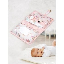 Netten House Pembe Baby Alt Bakım Çantası Tekstil Malzeme ile Pratik Alt Açma Özelliği