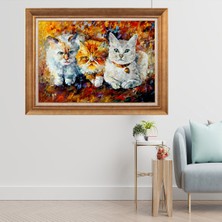 Giyense Altın Varaklı Çerçeveli Paspartulu  Tablo CRD437