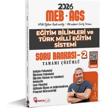 Hoca Kafası Yayınları 2026 Meb – Ags  eğitim Bilimleri ve Türk Milli Eğitim Sistemi Soru Bankası– 2  ( Ömer Ekici )