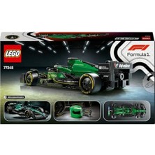 Aesco Speed Champions Martin Aramco F1 AMR24 Yarış Arabası 77245 – 10 Yaş ve Üzeri Için Koleksiyonluk Sürücü Minifigürü Içeren Yapım ve Sergileme Seti, Babalar Günü Hediyesi (269 Parça)
