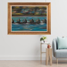 Giyense Altın Varaklı Çerçeveli Paspartulu  Tablo CRD1090