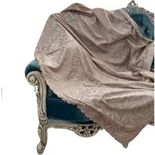 Aesco Kaymaz Tabanlı Tay Tüyü Çekyat, Koltuk, Kanepe Örtüsü(Bej RENK)(175X210CM)