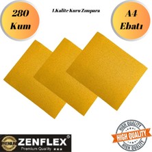 mobilyap Zenflex - 280 Kum Kağıt Zımpara Su Zımparası Sarı Leke Banyo Mutfak 1.kalite Sulu Kuru Yüzey