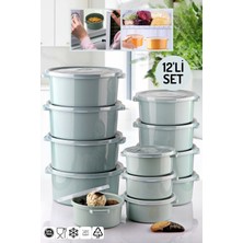 Nandy Home 12'li Set Mikrodalga ve Difrizde Kullanıbilen Saklama Kabı