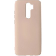 Snmswrld Newface Xiaomi Redmi Note 8 Pro Kılıf Nano Içi Kadife Silikon - Pudra