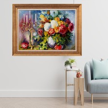 Giyense Altın Varaklı Çerçeveli Paspartulu  Tablo CRD824