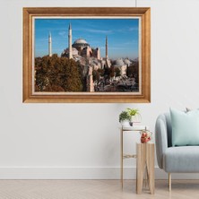 Giyense Altın Varaklı Çerçeveli Paspartulu  Tablo CRD1143