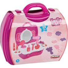 Aesco Aksesuarlı Çantalı Makyaj Seti (21 Parça)