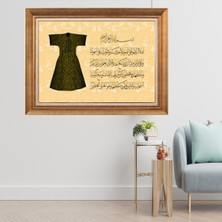 Giyense Altın Varaklı Çerçeveli Paspartulu  Tablo CRD908