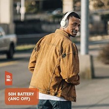 Aesco TUNE760BTNC Kulaklık, Anc, Ct, Oe,mavi