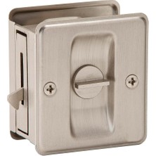 Aesco 991B619 Sürgülü Kapı Kilidi, Nikel