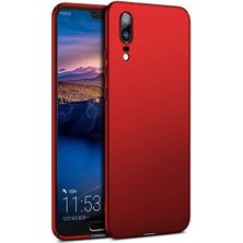 Aesco P20 Kılıf Premium Slim Kırmızı