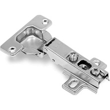 Aesco 1 Çift Star Mobilya Dolap Kapak Menteşesi Düz Tas Menteşe