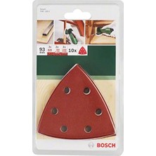Aesco Professional Zımpara Kağıdı, Bordo, 10X