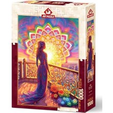 Aesco Yaşam Çiçeği 1000 Parça Puzzle