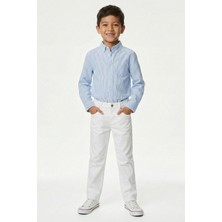 Kinderos Likralı Unisex Çocuk Basic Pantolon - 26K 2210