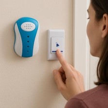 Aesco Kablosuz Pilli Zil Takımı – Karışık Renk Seçenekleri