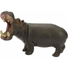 Aesco Crazoo Figür Vahşi Hipopotam 9,5 cm