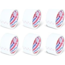 Aesco 45 mm x 40 mt Beyaz Koli Bandı 6 Adet