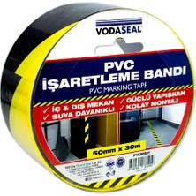 Aesco Pvc Işaretleme Bandı 50MM x 30M