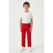 Kinderos Likralı Unisex Çocuk Basic Pantolon - 26K 2210