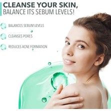 Aesco Sebum Shield - Yüz Temizleme Jeli - Yağlı ve Karma Ciltler Için 200 ml