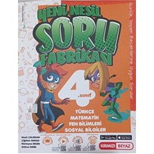 4. Sınıf Yeni Nesil Soru Fabrikası / Nazlı Çalışkan / Kırmızı Beyaz Yayınları / 9786257461634