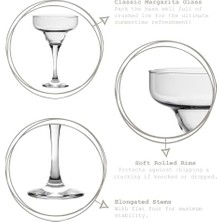 Aesco 6'lı Kokteyl Bardağı