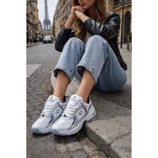 INFINITE Unisex Triko Sneaker Spor Ayakkabı – Hafif Taban, Günlük & Yürüyüş Modeli - SK02