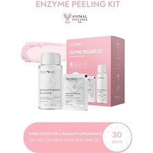 Aesco Anyong Enzim Peeling Kit (Papain Enzimi, Salisilik Asit & Pirinç Suyu)