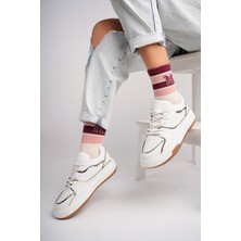 Infinite8 Kadın Günlük Spor Ayakkabı Sneaker Şeritli