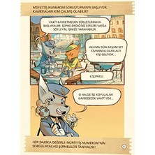 Aesco Müfettiş Numeroni 1: Film Setinde Hırsızlık - Sayısal Zekâ Gelişimi Için Etkinlikli ve Çıkartmalı Dedektiflik Çizgi Romanı (7-9 Yaş)