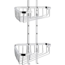 Aesco Base 300 A44163 Malzemelik, Ikili, Krom