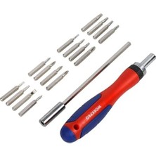 Aesco WP200516 18 Parça Profesyonel Cr-V Cırcırlı Hassas/elektronikçi Tornavida Seti