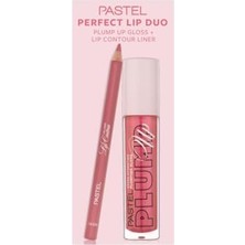 Aesco Pastel Profashion Plumping Gloss 206 + Pastel Lip Contour Liner Dudak Parlatıcı 51