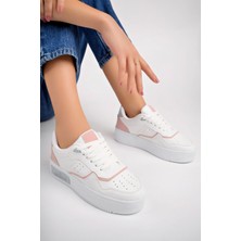 Infinite8 Kadın Beyaz Sneaker Spor Ayakkabı