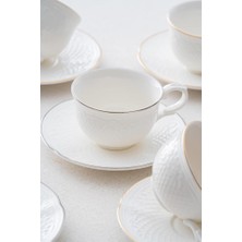 Acar Hamilton Silver 6 Kişilik Çay Fincan Takımı PORWM-06189