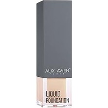 Aesco Güneş Koruyucu SPF35+ Nemlendirici Etkili Kremsi Likit Fondöten - Liquid Foundation 301 Soft Ivory