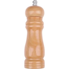 Aesco Ahşap Baharat Değirmeni, Öğütücü, Doğal Renk (1)