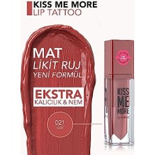 Aesco Kiss Me More Yoğun Pigmentli Besleyici ve Nemlendirici Kalıcı Mat Likit Ruj No. 021 - Naive - 8682536040884