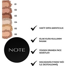 Aesco Baked Powder 03 Caramel Cake Işıltılı Bitişli Highlighter Toz Yüz Pudrası
