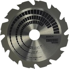 Aesco Professional Dairesel Testere Bıçağı 190 Mm, 12 Diş, Construct