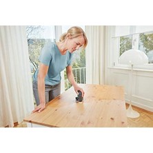 Aesco Professional 6 Adet Parlatma Süngeri (Ahşap, Boyalı Yüzeyler ve Metal Için, Çap 40 Mm, Eksantrik Zımpara Aksesuarı)